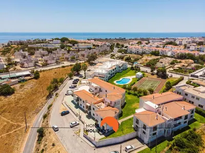 an aerial view of a residential neighbourhood with houses at #064 Families Only - Oh Live by Home Holidays in Albufeira
