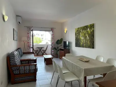 a living room with a couch and a table at Sta. Eulalia Mar A31 in Albufeira