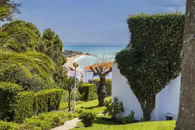 a view of the beach from a house at Vista Portuguesa by OCvillas in Albufeira
