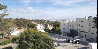a view of a city with white buildings at A CASA da PRAIA ALBUFEIRA PORTUGAL in Albufeira