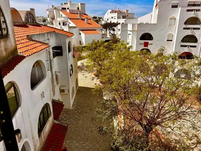 an overhead view of a city with buildings and trees at City Dacha - Ocean in Albufeira
