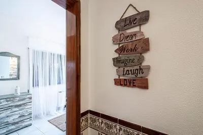 a room with a sign that says like dream work imagineleaguerely at BeGuest Santa Eulália Apartment in Albufeira