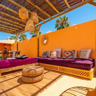 Villa Habitate - pool fence & heating beach bars