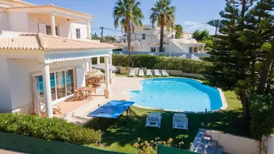 an image of a villa with a swimming pool at Villa Gale Grande - bright airy property with a private pool in Albufeira