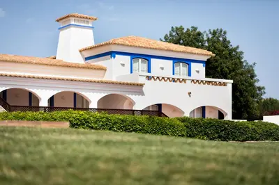 a house with a tower on top of a hill at Shantivillas Malhão in Azinhal